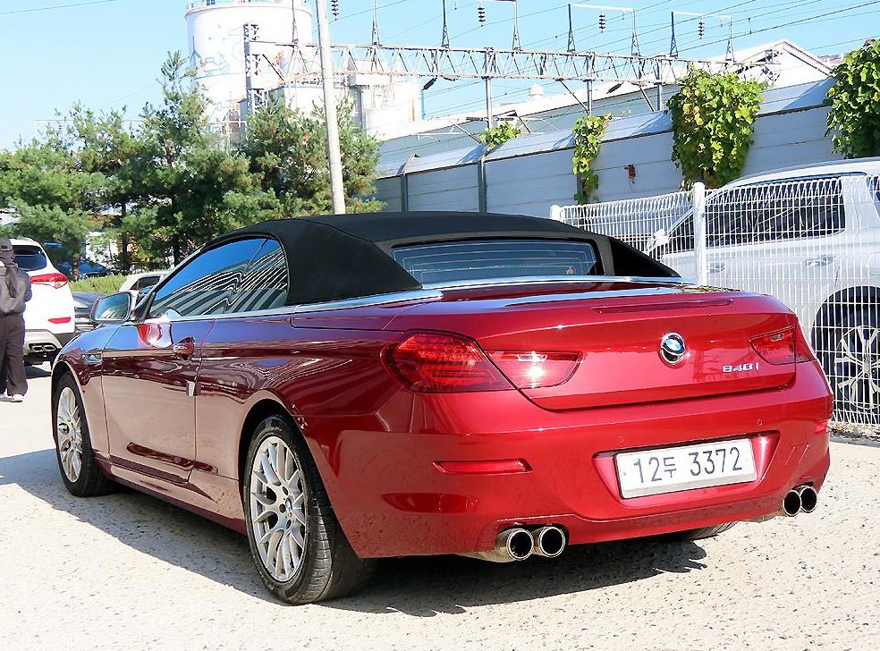 BMW 6시리즈 640 컨버터블 사진 3