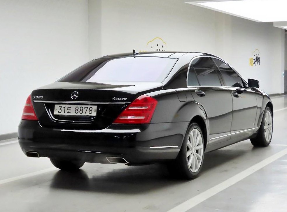 벤츠 S 클래스 S500L 블루이피션시 4MATIC 사진 4