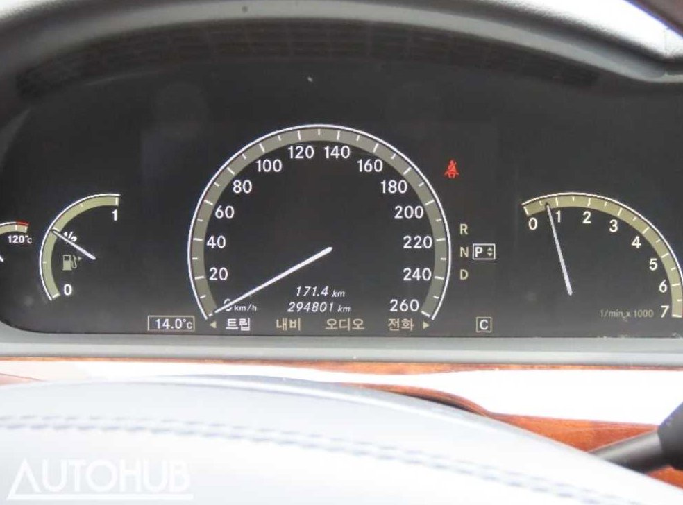 벤츠 S 클래스 S500L 사진 6