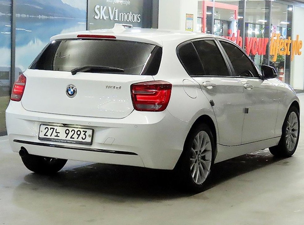 BMW 1시리즈 118d 스포츠 사진 4