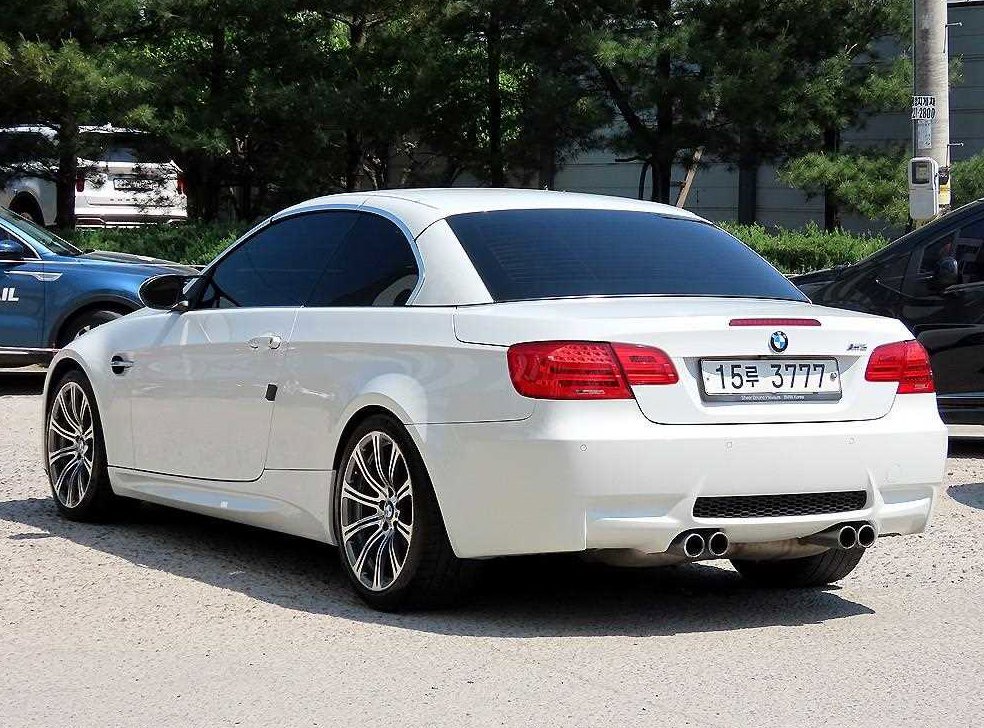 BMW 3시리즈 M3 컨버터블 사진 3