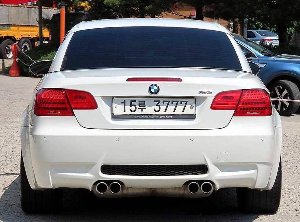 BMW 3시리즈 M3 컨버터블 사진 4