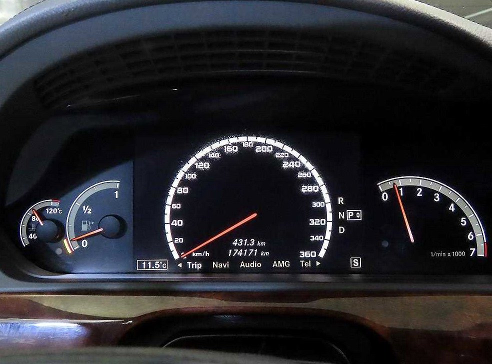 벤츠 S 클래스 S500L 사진 9