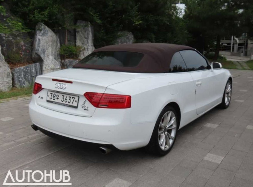 아우디 A5 2.0 TFSI 콰트로 카브리올레 사진 3