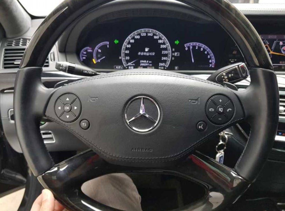 벤츠 S 클래스 S500L 블루이피션시 4MATIC 사진 11