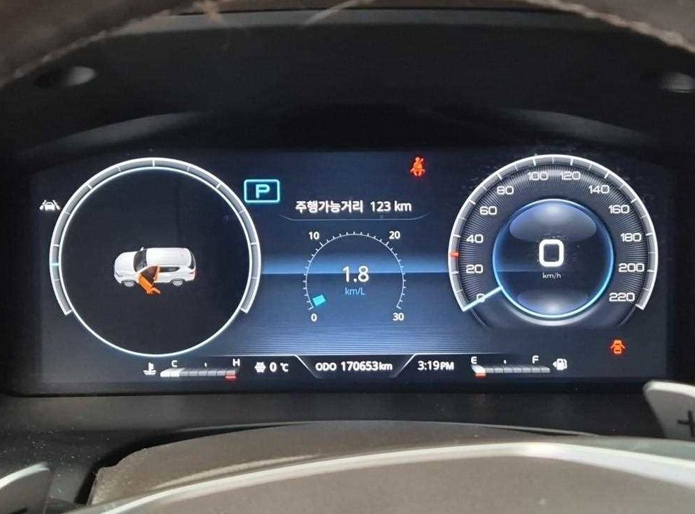 KG모빌리티(쌍용)  렉스턴 디젤 2.2 4WD 프레스티지 사진 6