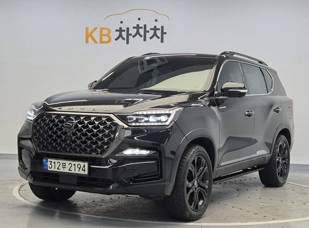 KG모빌리티(쌍용)  렉스턴 디젤 2.2 4WD 더 블랙