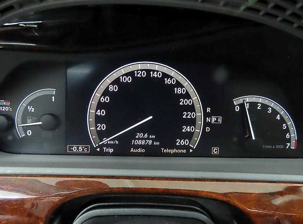 벤츠 S 클래스 S500L 사진 8