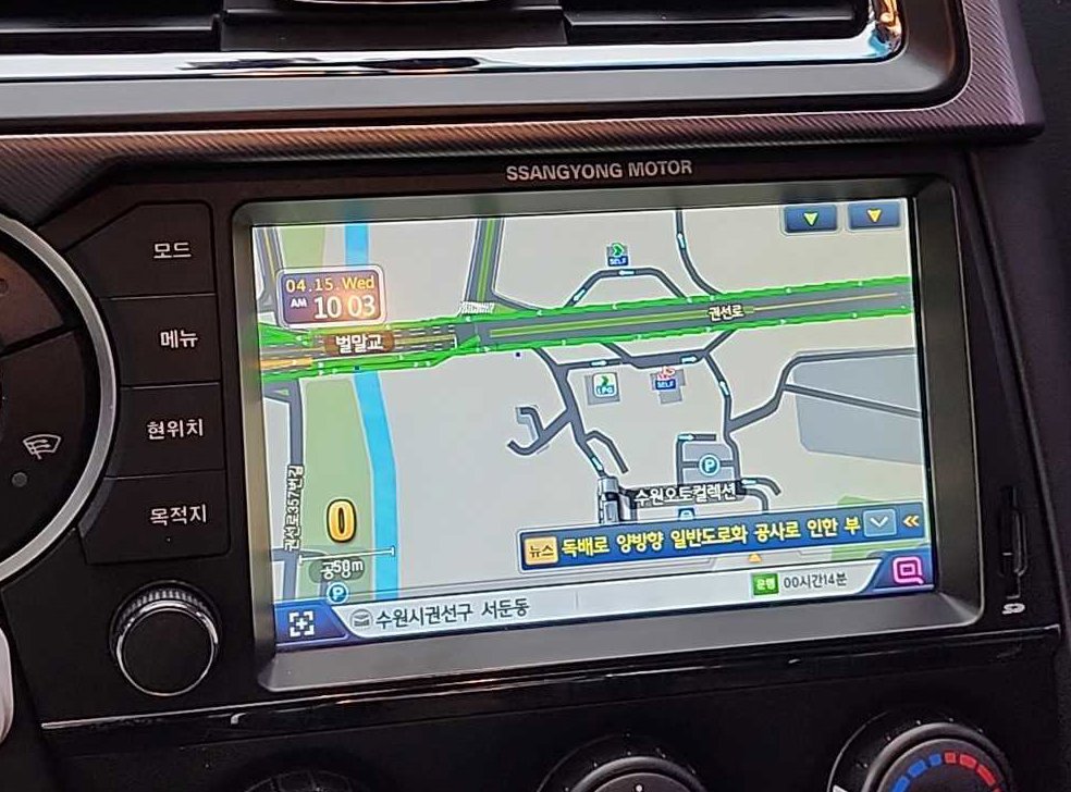 KG모빌리티(쌍용)  코란도 디젤 4WD CX7 사진 13