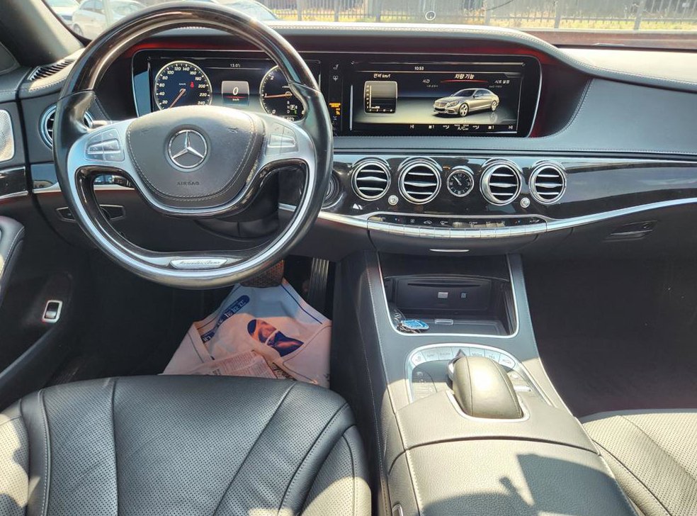 벤츠 S 클래스 S 350 d 4MATIC 사진 10