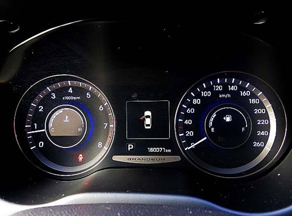 현대 그랜저 LPG HG300 익스클루시브 사진 9