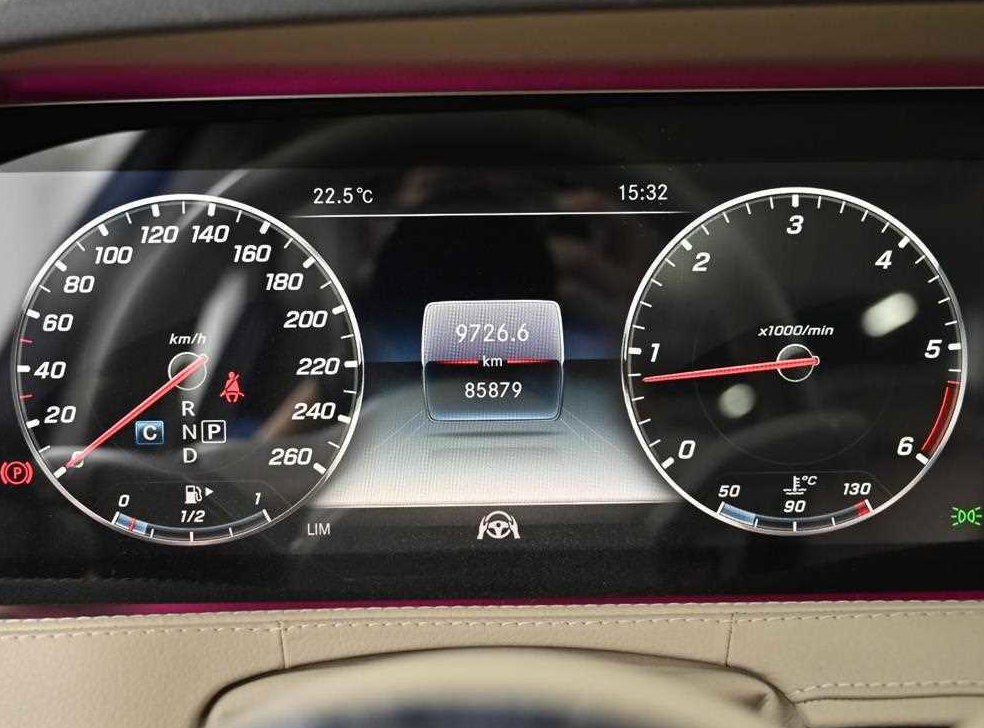 벤츠 S 클래스 S 350 d 4MATIC 사진 9