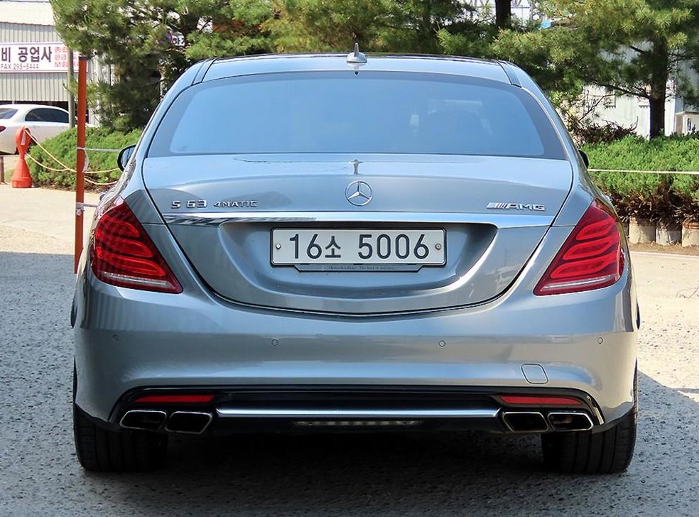 벤츠 S 클래스 S 63 AMG 4MATIC 사진 4