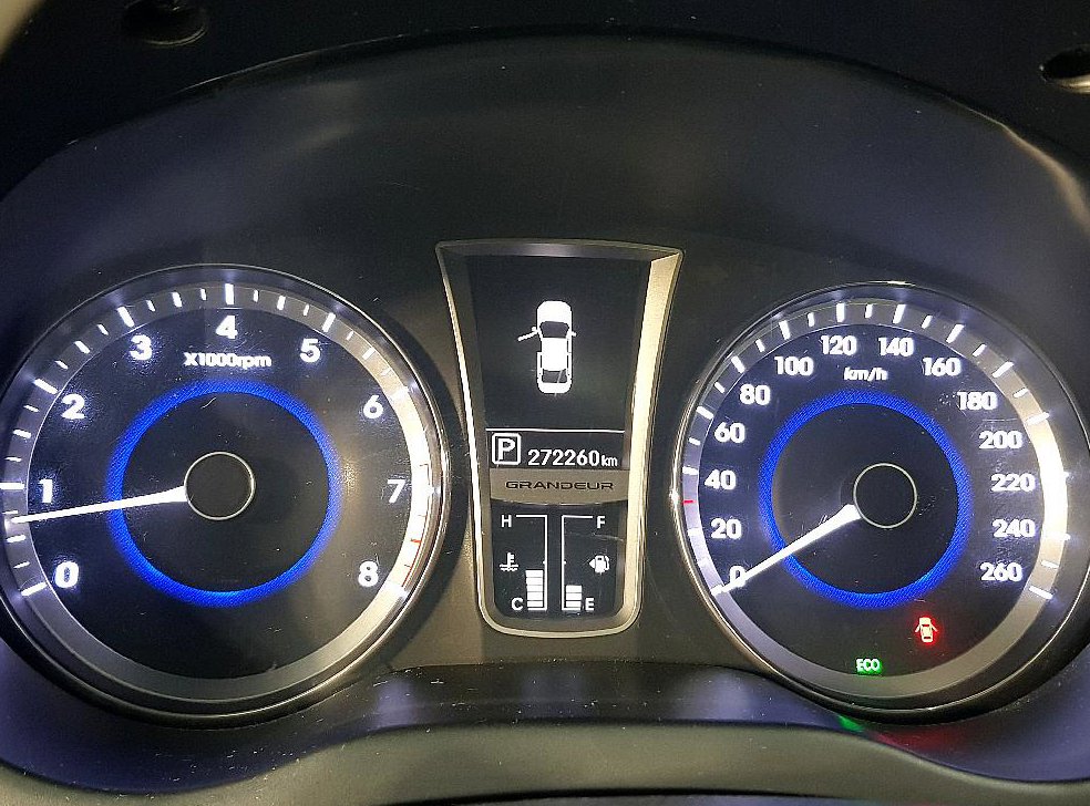 현대 그랜저 LPG HG300 장애인용 사진 7