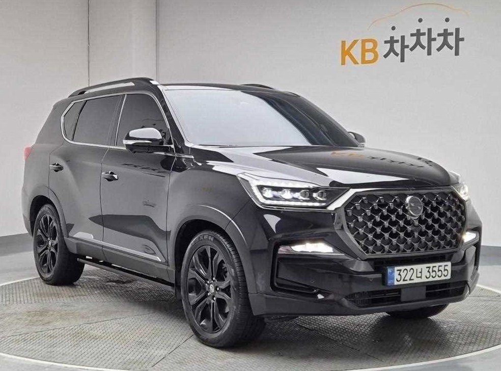 KG모빌리티(쌍용)  렉스턴 디젤 2.2 4WD 더 블랙 사진 4