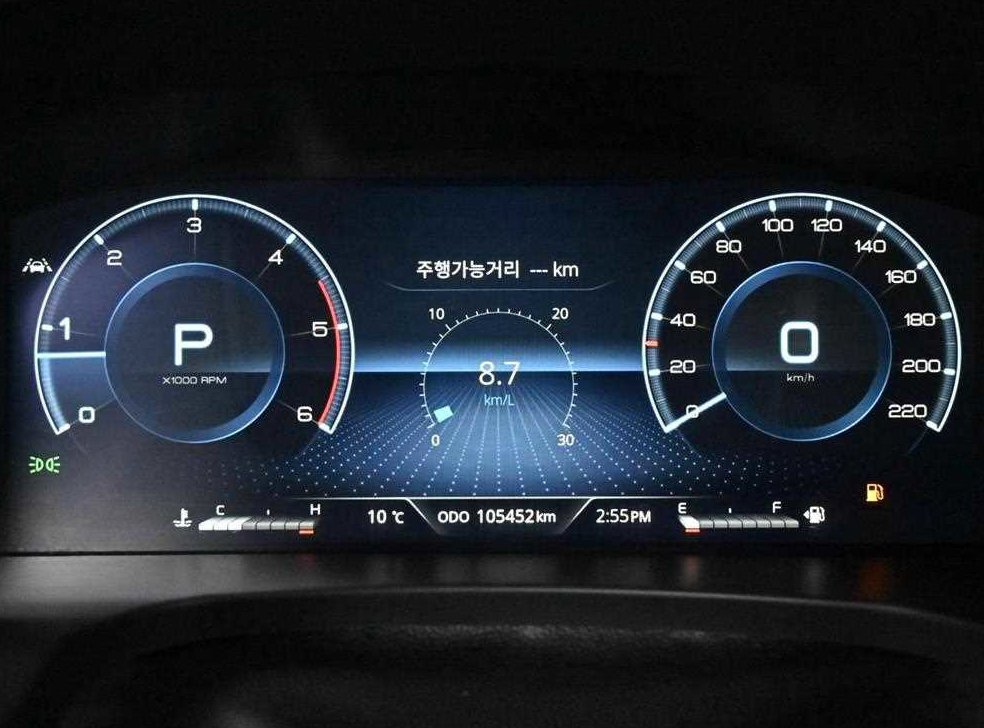 KG모빌리티(쌍용)  렉스턴 디젤 2.2 4WD 더 블랙 사진 8