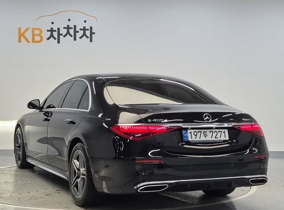 벤츠 S 클래스 S400 d 4MATIC 사진 2
