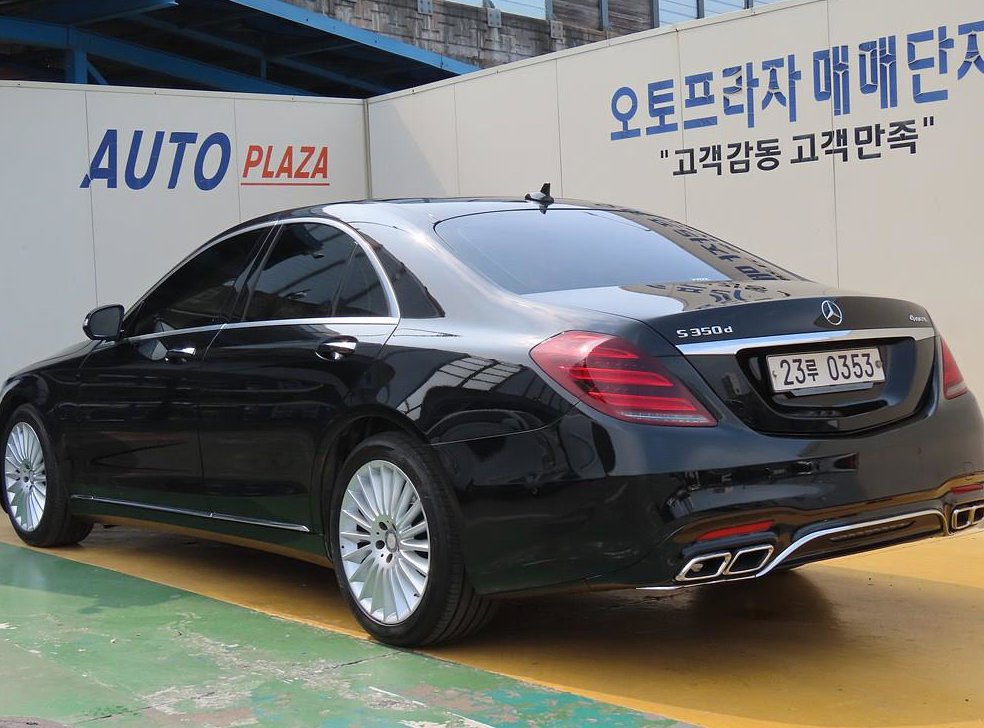 벤츠 S 클래스 S 350 d 4MATIC 사진 3