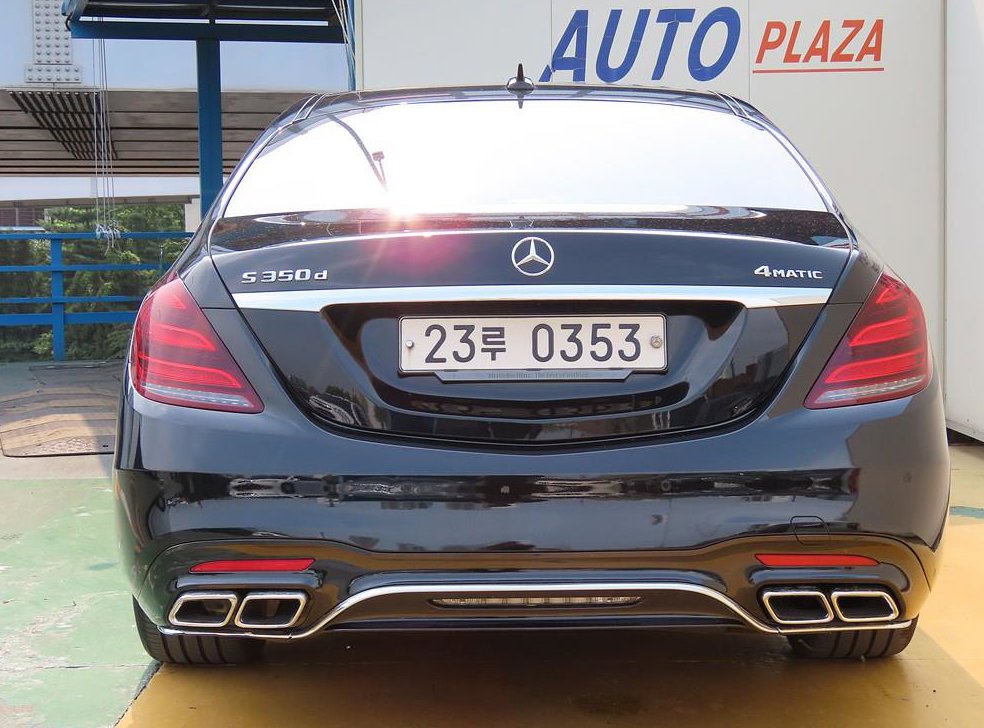 벤츠 S 클래스 S 350 d 4MATIC 사진 4