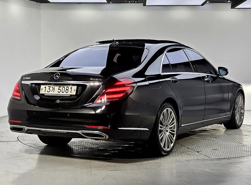벤츠 S 클래스 S 560L 4MATIC 사진 4