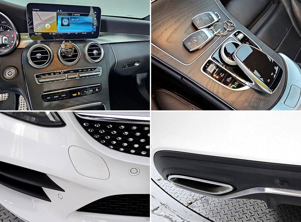벤츠 C 클래스 C220 d 4MATIC AMG Line 사진 18