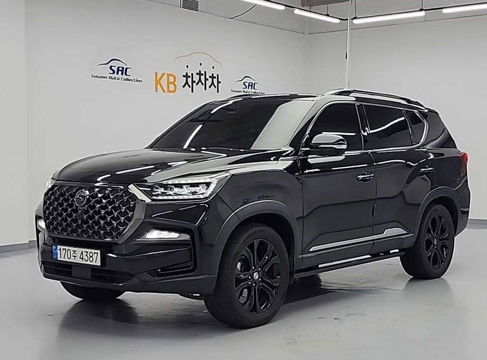 KG모빌리티(쌍용)  렉스턴 디젤 2.2 4WD 더 블랙