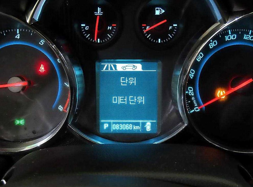 쉐보레 크루즈 1.4 터보 퍼펙트 블랙 사진 9