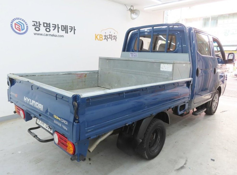 소형화물 카고(소형) 1.0톤/더블캡/초장축/(CRDi) 사진 3
