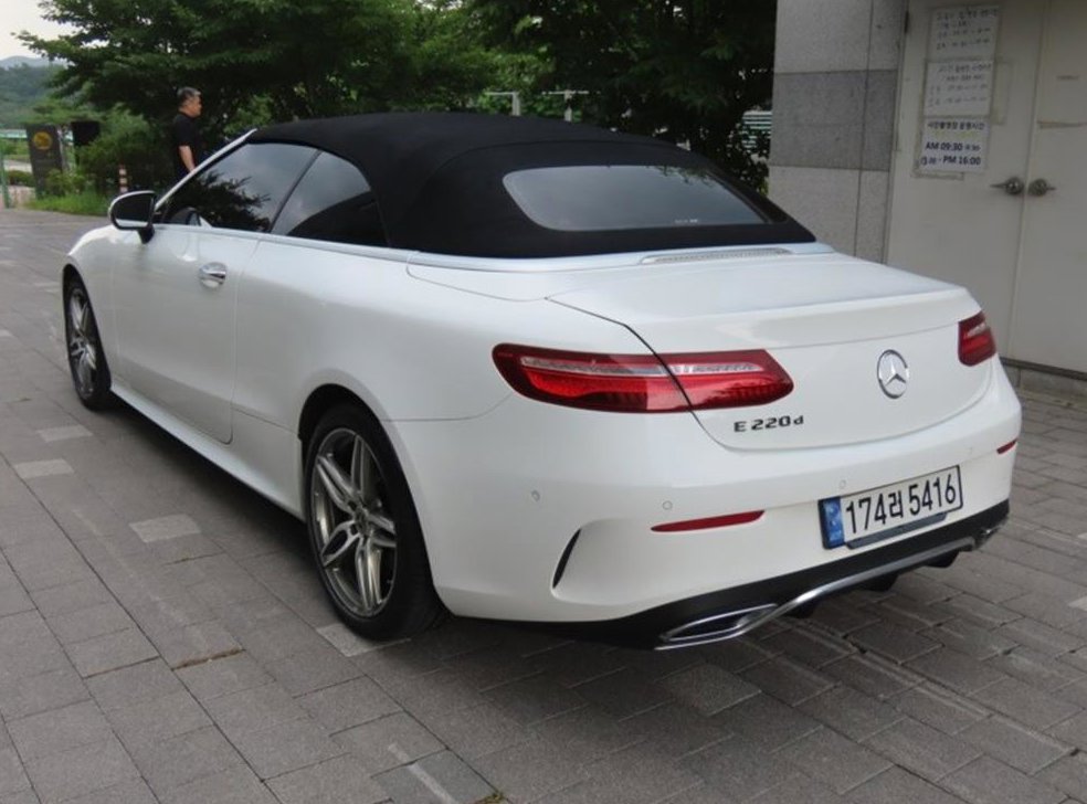벤츠 E 클래스 E220d 카브리올레 사진 4