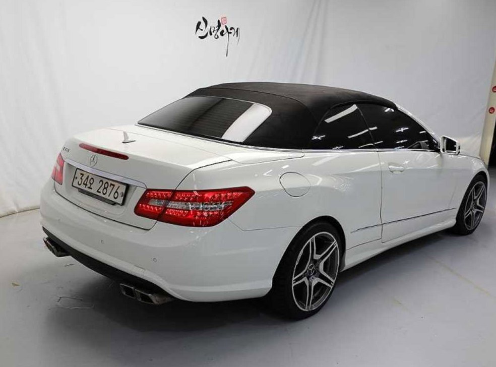 벤츠 E 클래스 E350 카브리올레 사진 4