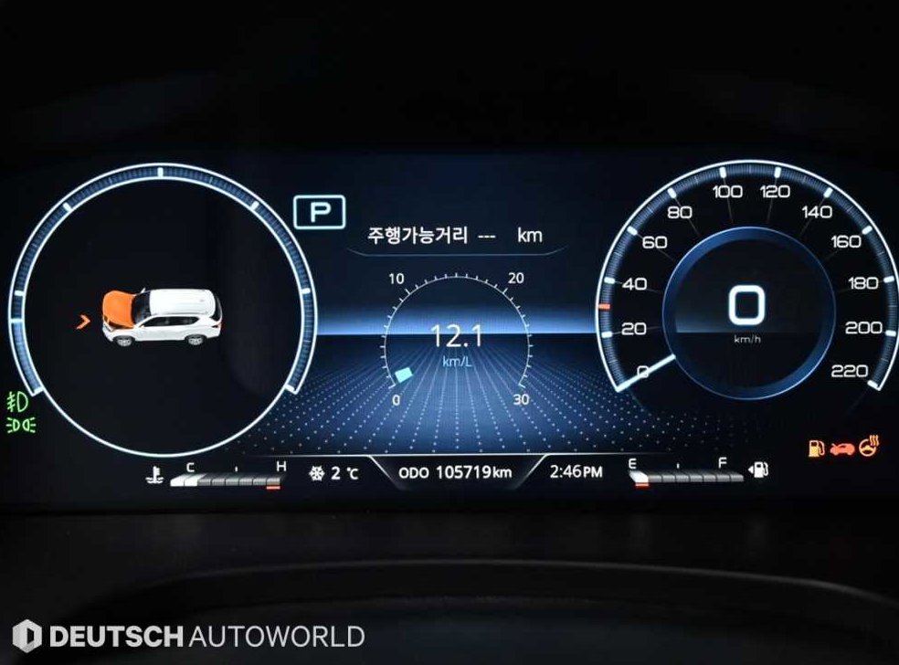 KG모빌리티(쌍용)  렉스턴 디젤 2.2 4WD 더 블랙 사진 8