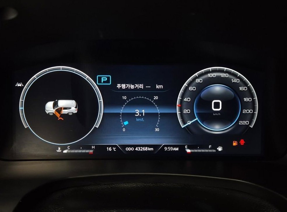 KG모빌리티(쌍용)  렉스턴 디젤 2.2 4WD 더 블랙 사진 6