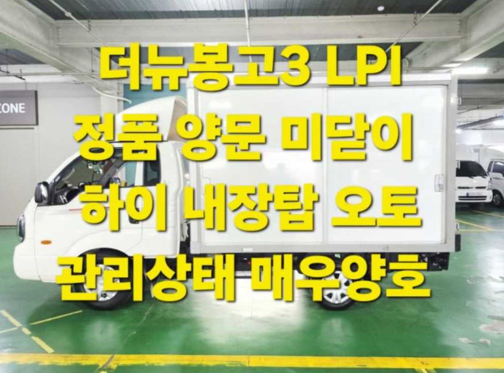 소형화물 내장탑(하이) 킹캡/초장축