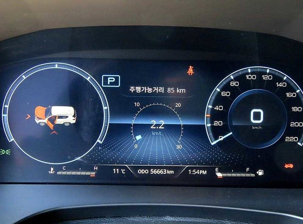KG모빌리티(쌍용)  렉스턴 디젤 2.2 4WD 더 블랙 사진 8