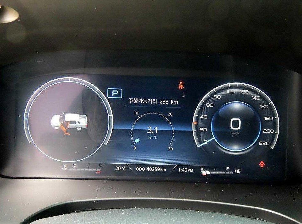 KG모빌리티(쌍용)  렉스턴 디젤 2.2 4WD 사진 9